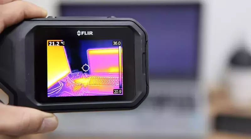 Utilize Thermal Imaging to find water leaking