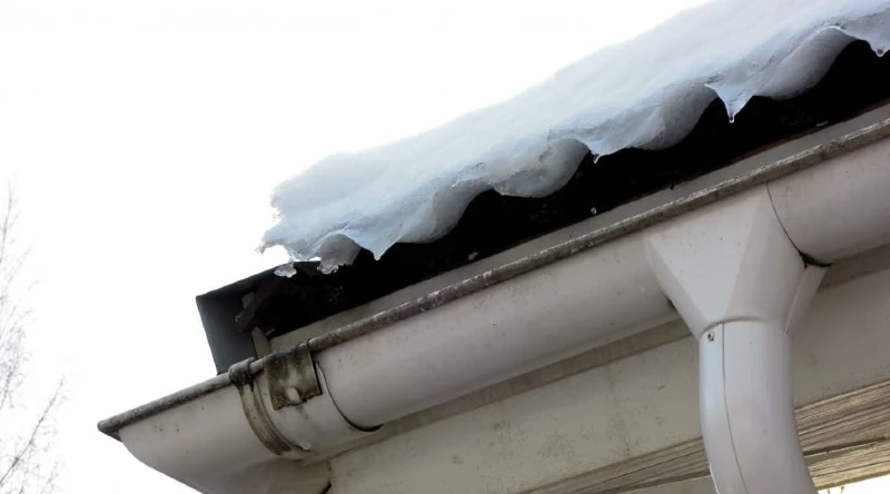 Professional installation of gutters