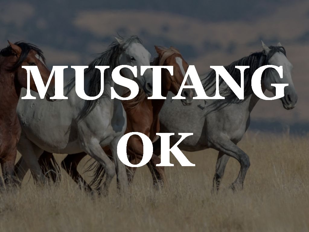 Mustang Oklahoma History