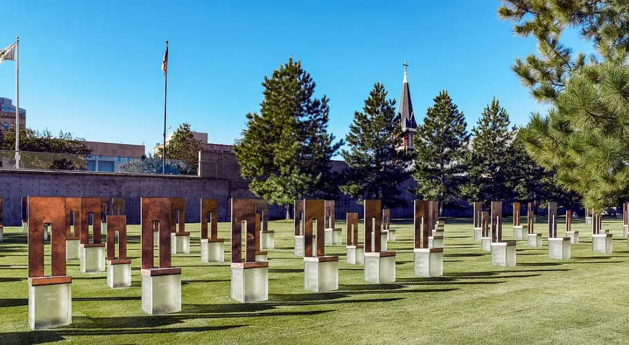 Oklahoma Memorial's Empty Chairs