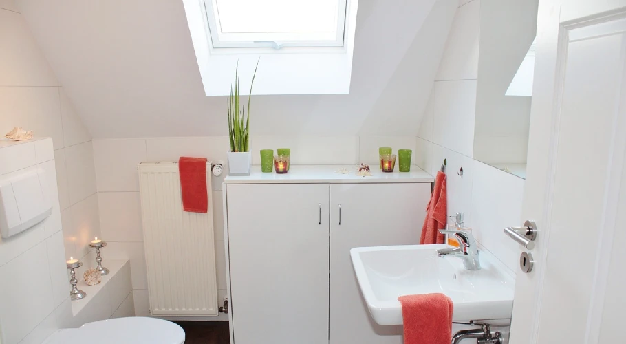 Plastic Skylight for fresh air in bathroom