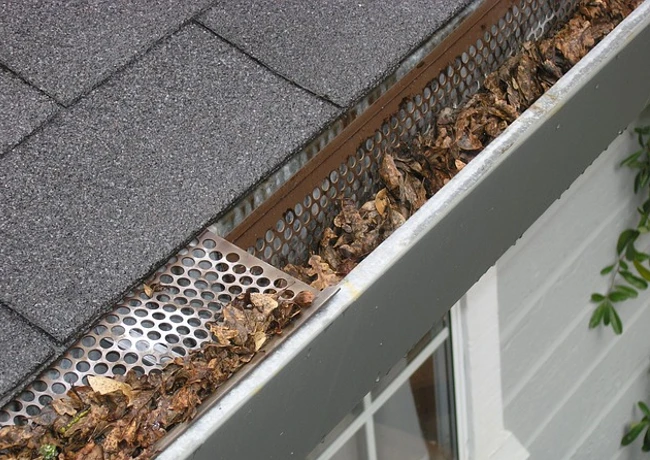 gutters with gutter guard