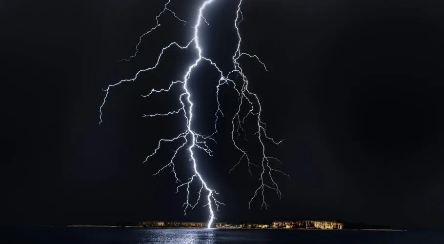 lightning strike