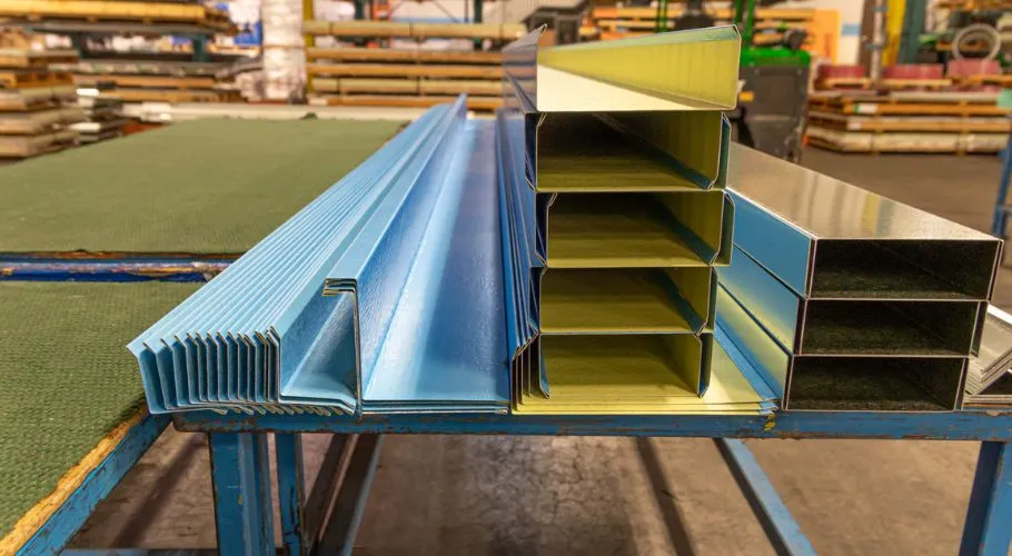 metal roofs and sheet metal are perfect for flashing