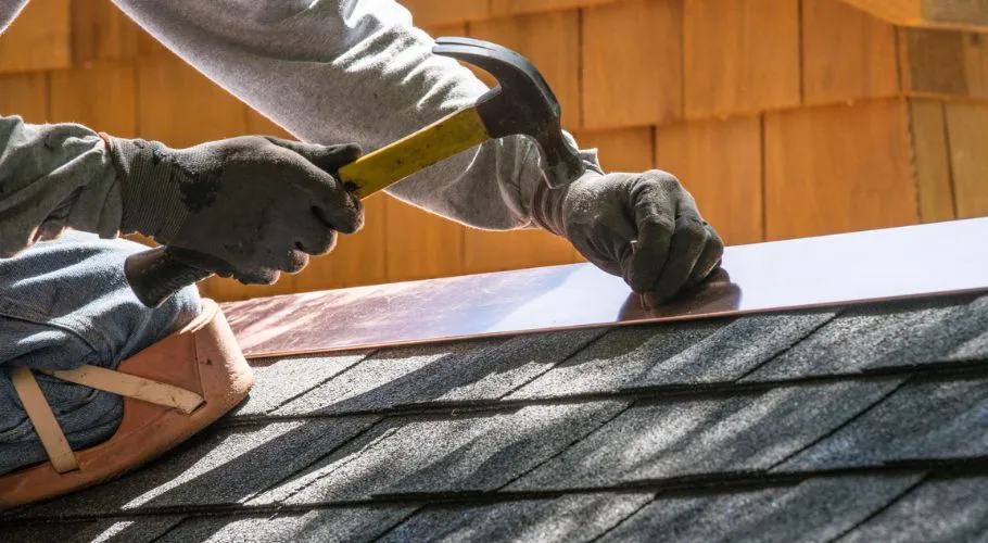 professional copper flashing