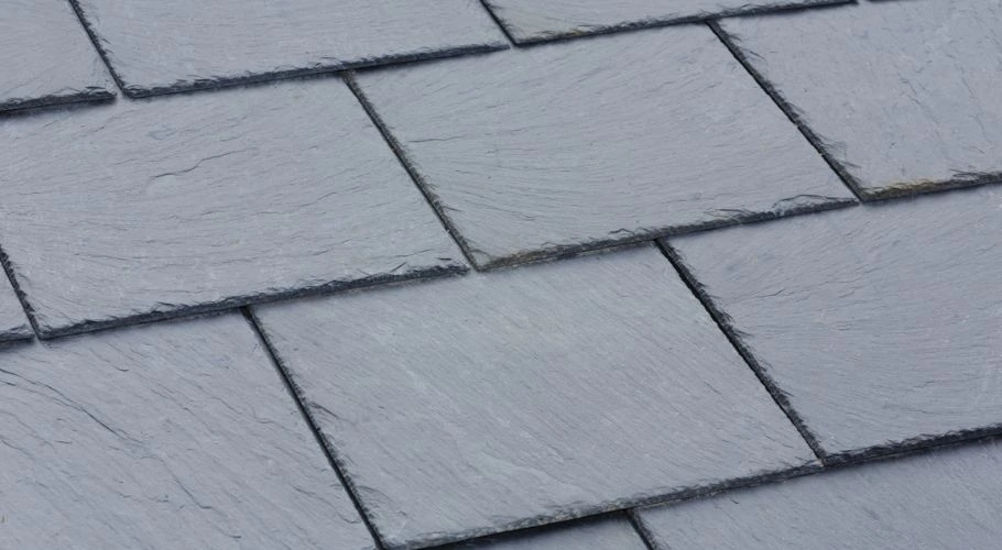 Slate roof tiles