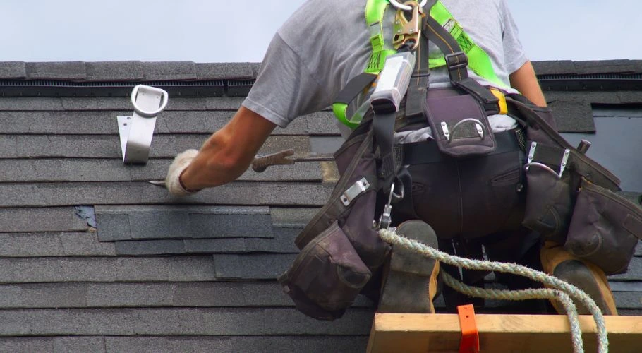 upgrade security measures with roof repairs