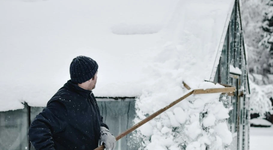 Snowy Roofs and Christmas Magic