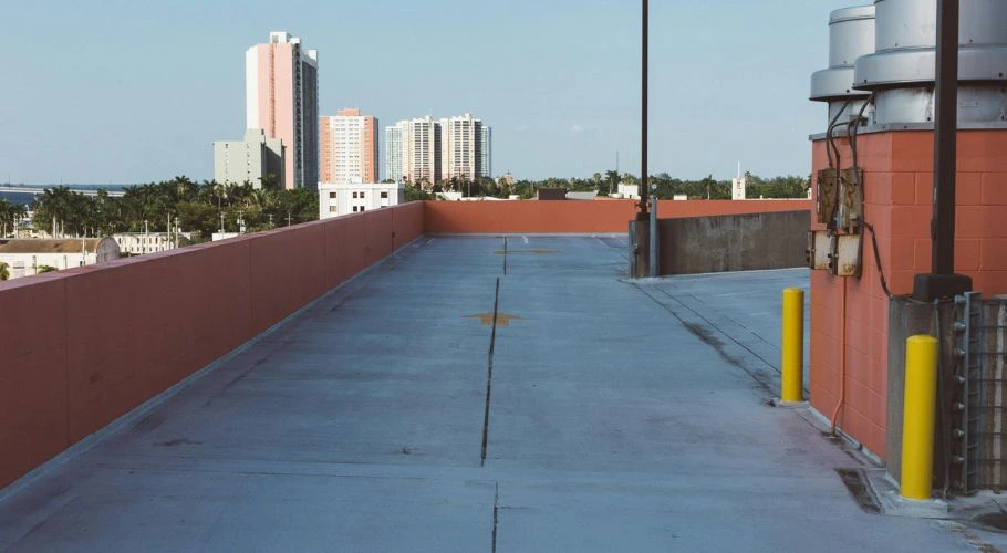 flat roof