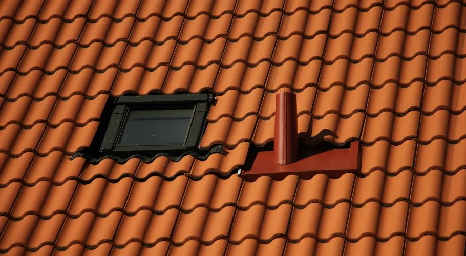 roof vent on a tile roof