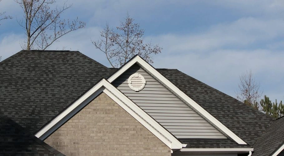 house with roof vents
