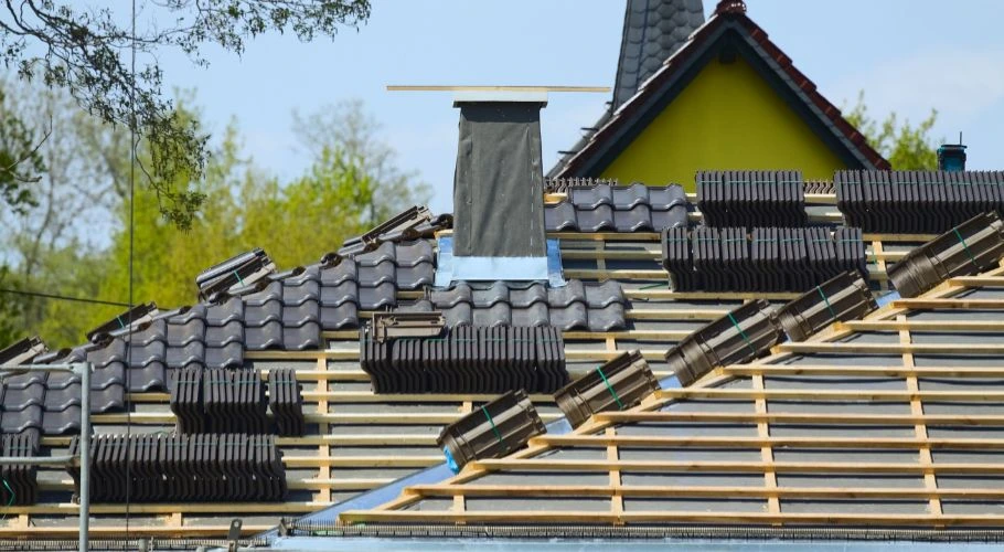 industry standard roofing project
